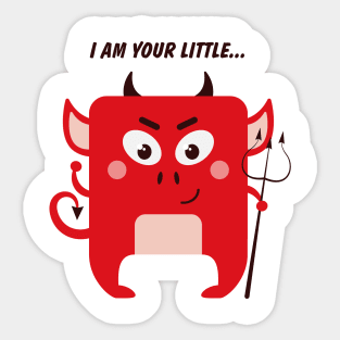 It's your own little devil ;) Sticker